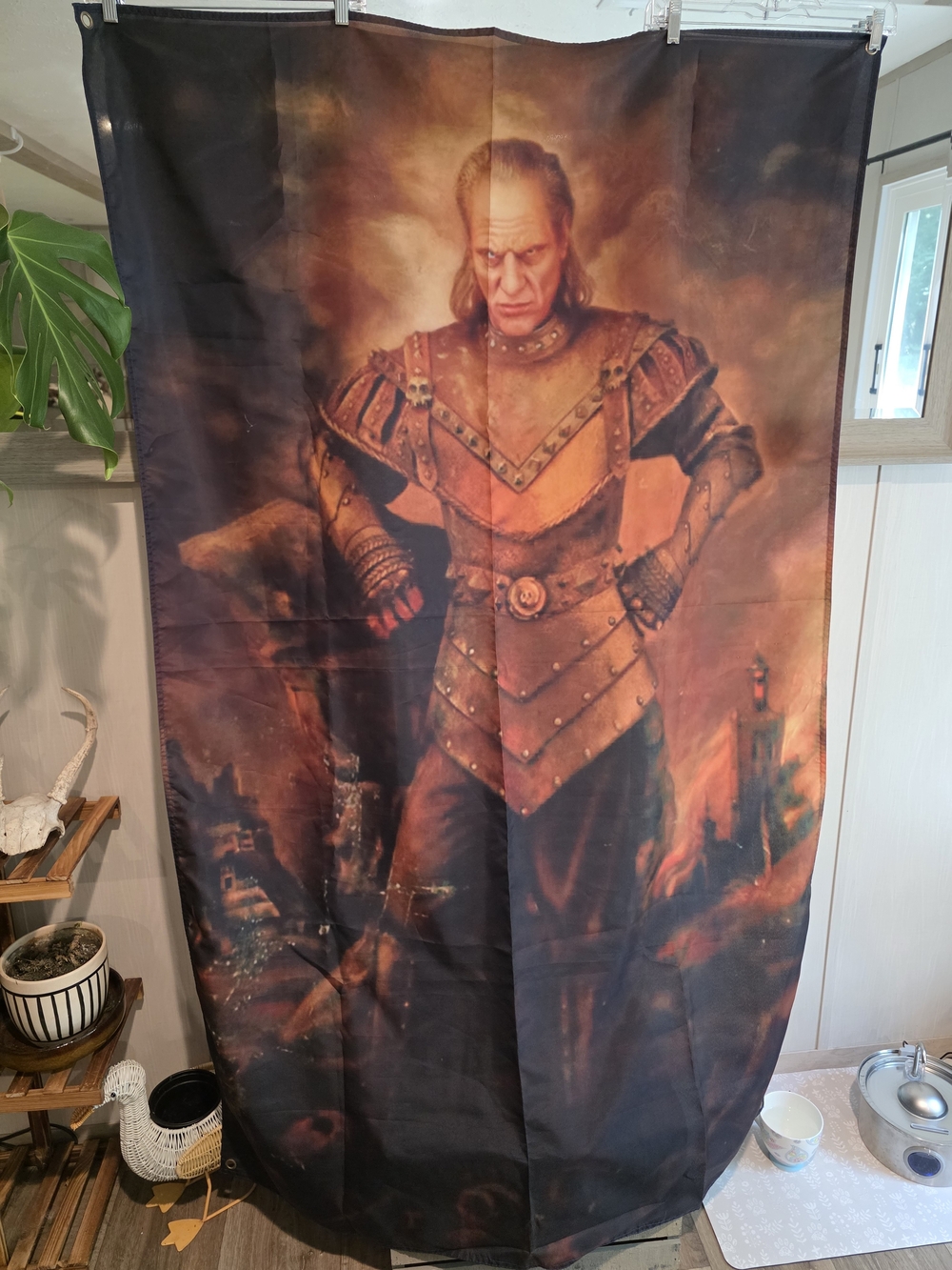 Vigo Ghostbusters 2 Wall Tapestry - Brown/Gold Home Wall Decor